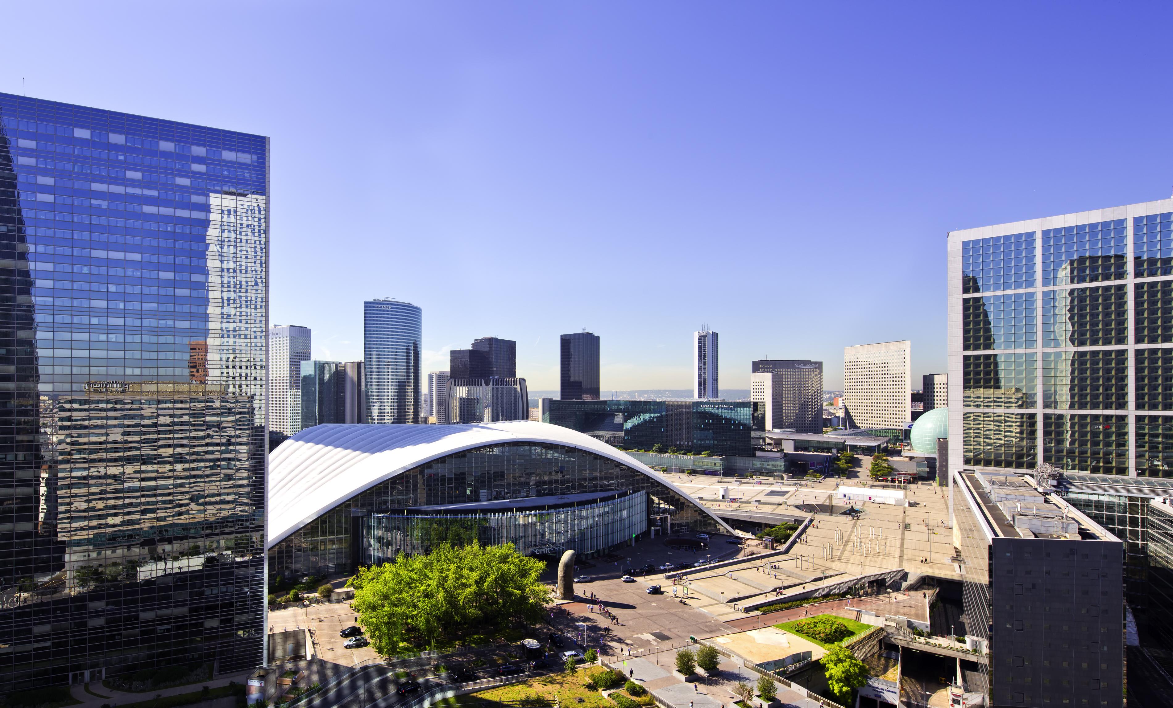 Pullman Paris La Defense Otel Courbevoie Dış mekan fotoğraf The convention center